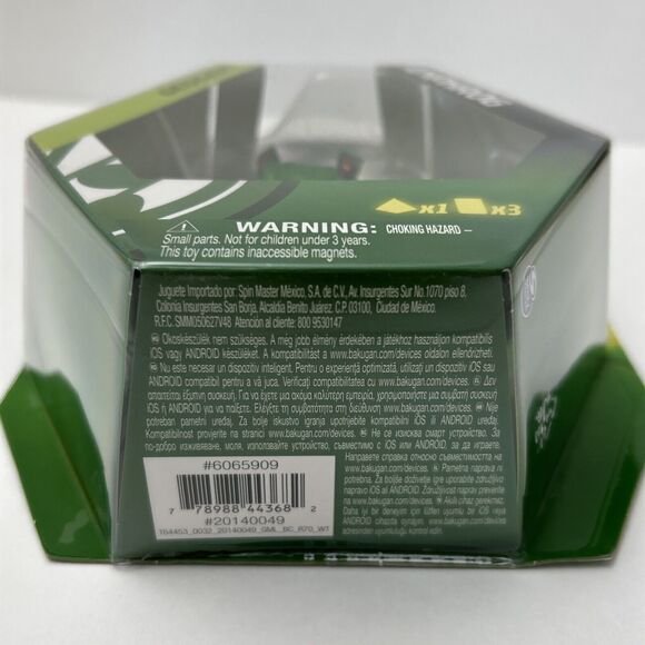 Bakugan Evolutions Geogan Amphrog Baku-Action Figure with Cards by Spin Master - Picture 8 of 9